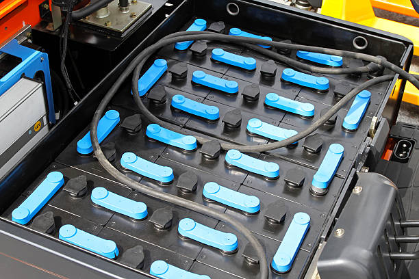 Forklift battery service